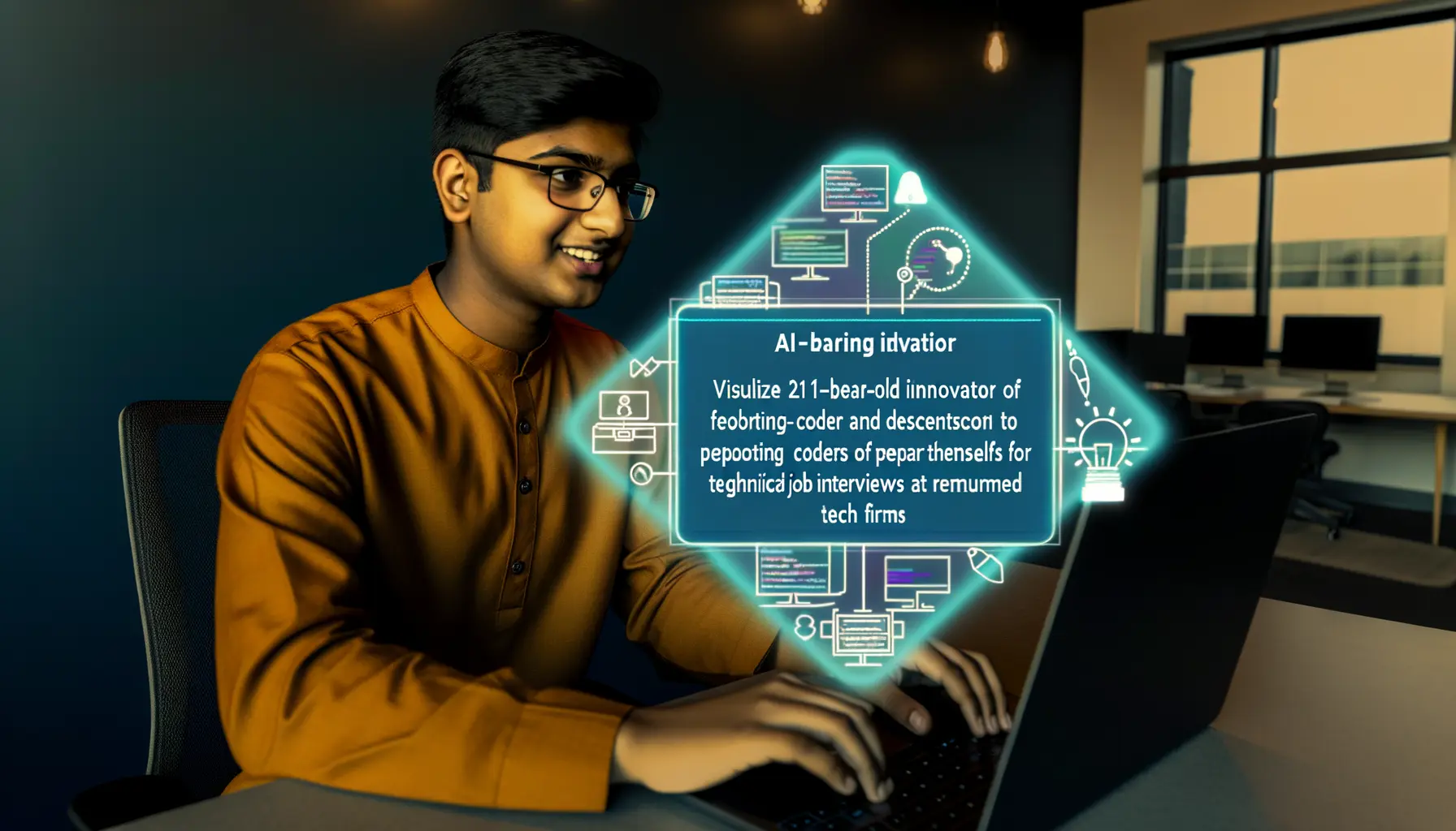 21-year-old Innovator Helps Coders Prep for Tech Job Interviews Using AI