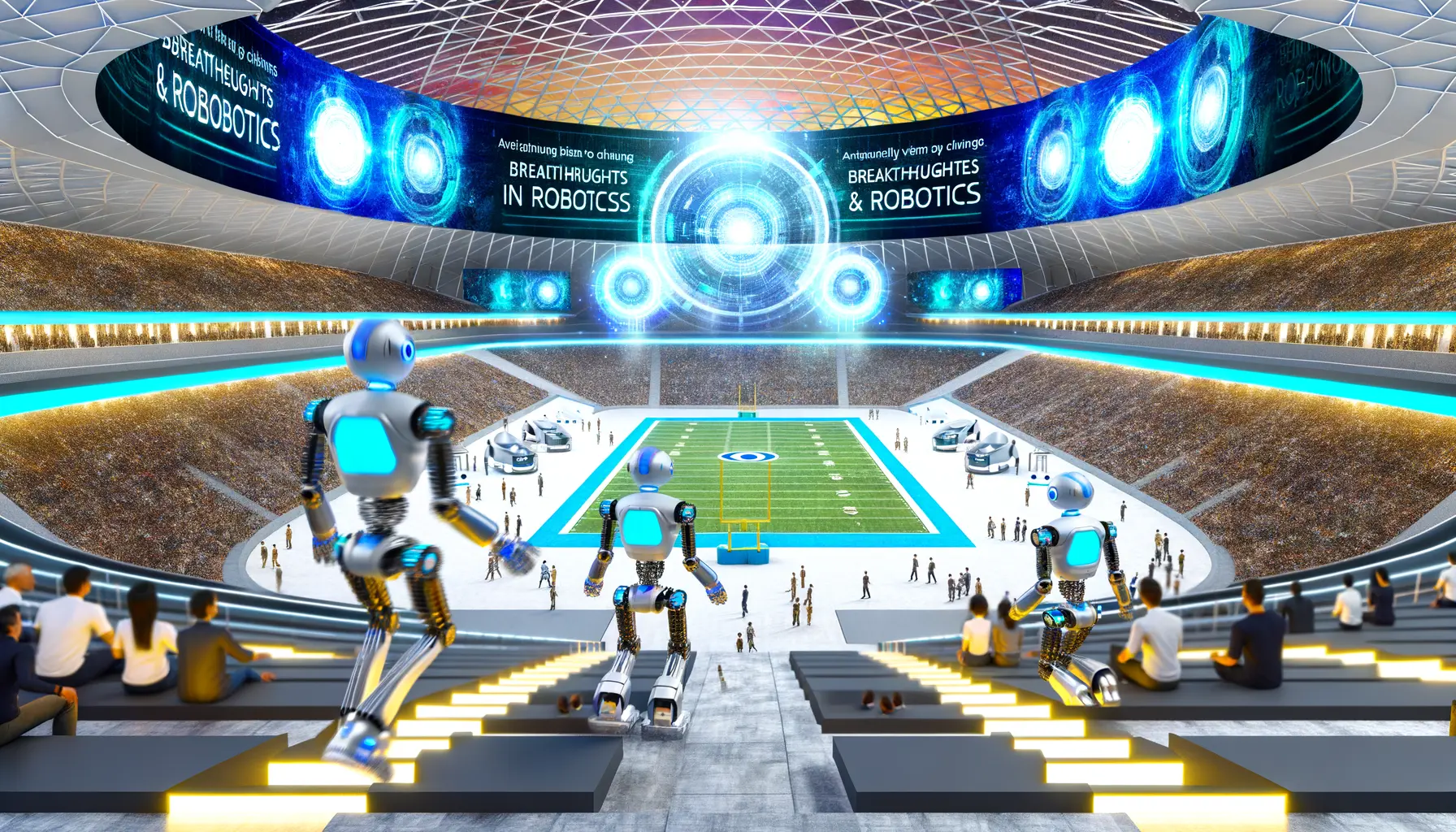 Nvidia’s Vision of a Robot-Aided Future Showcased at A.I.’s Super Bowl