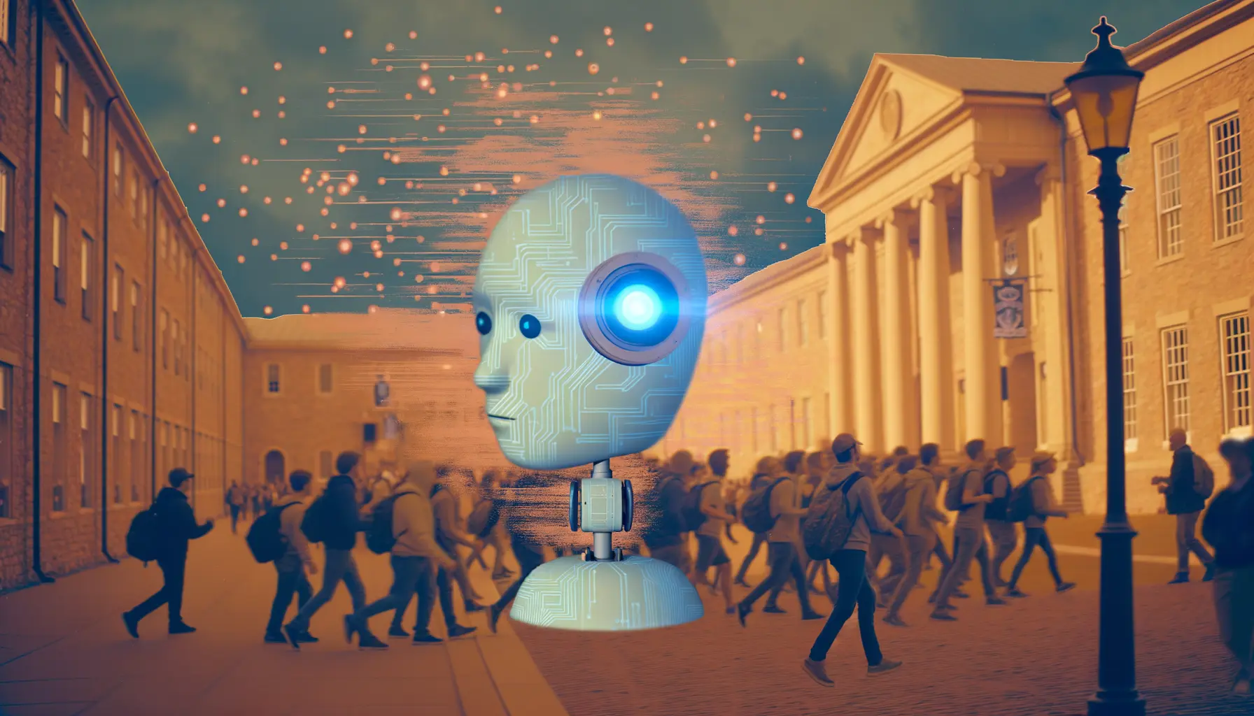 AI Taking the Shape of Undercover Cop: A College Protester Unveiled as AI Bot