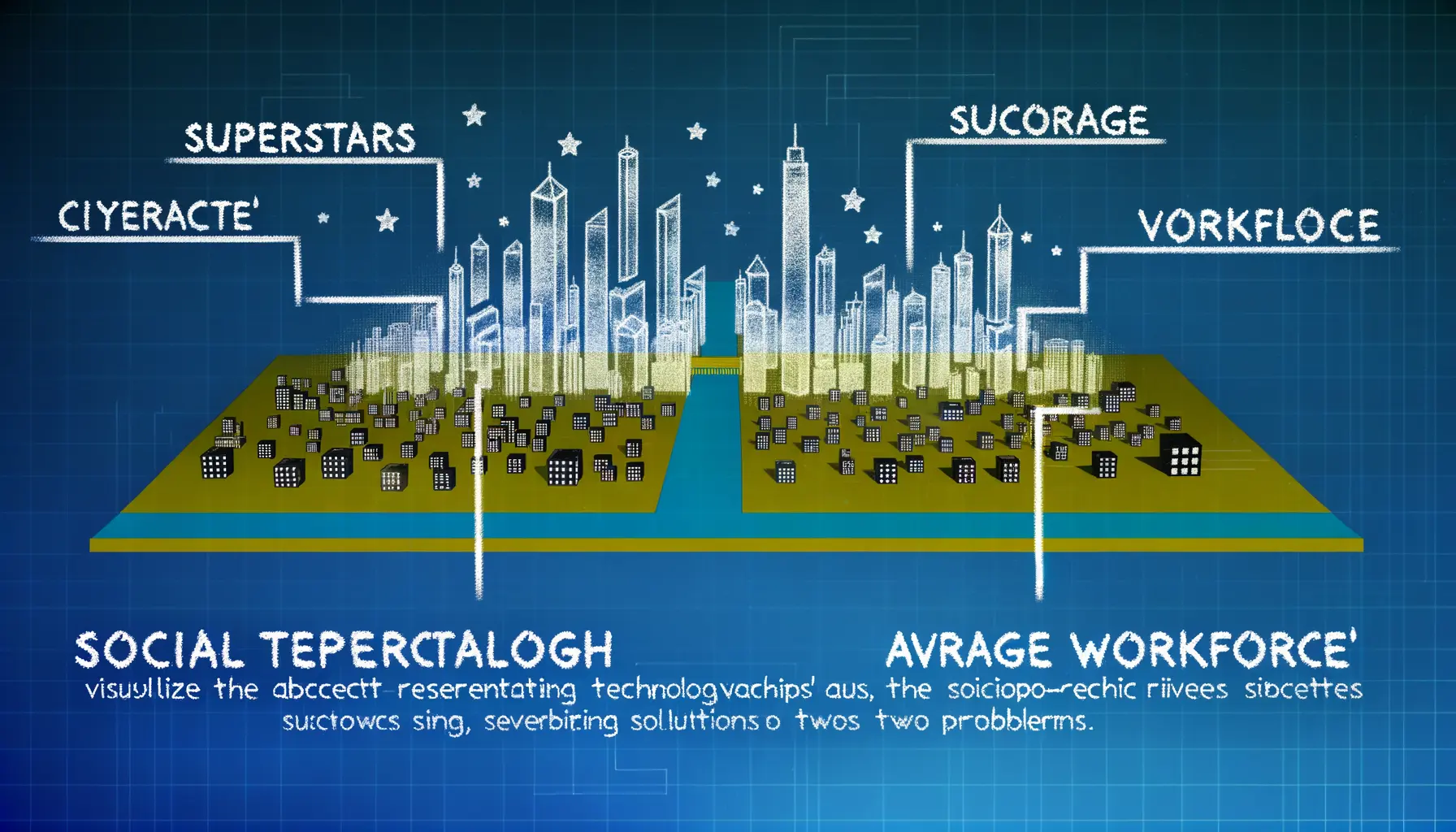 The Rise of AI’s Divide Between Technological Superstars and the Average Workforce