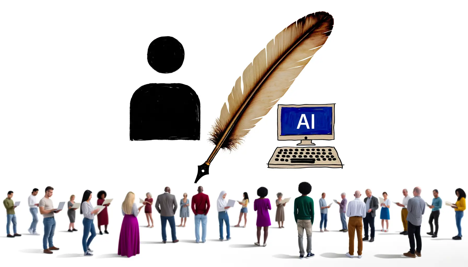 Human vs AI: Who Dominates the Web’s Content Creation | Axios Exclusive