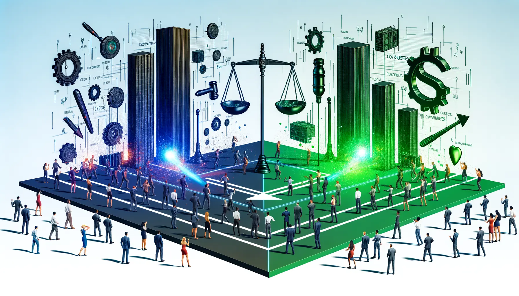 Exploring the Battle over the Future of Online Shopping