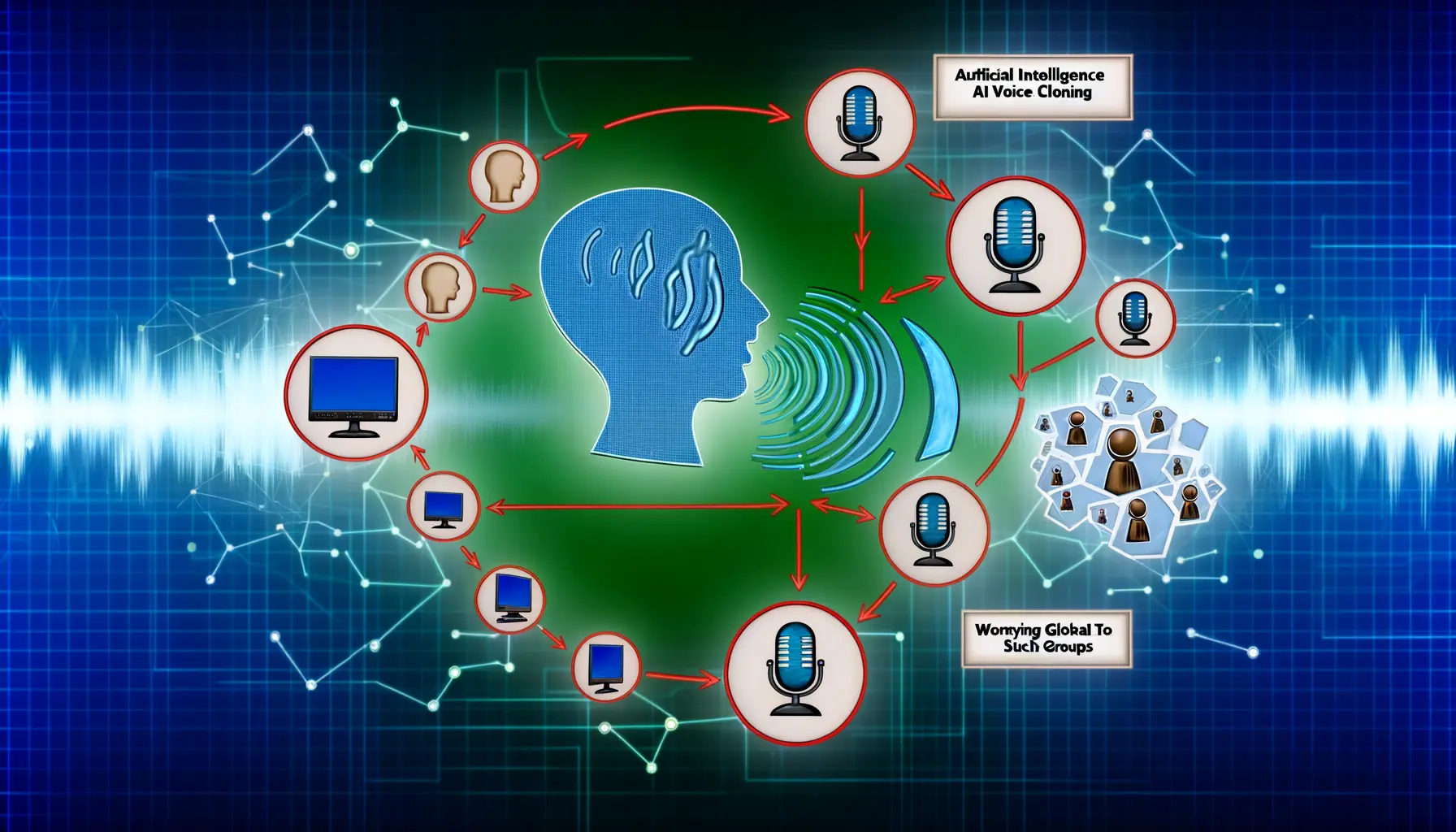 Extremists Exploiting AI Voice Cloning Technology, Fanning Flames of Propaganda